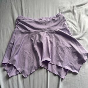 Lavender Asymmetrical Skirt
